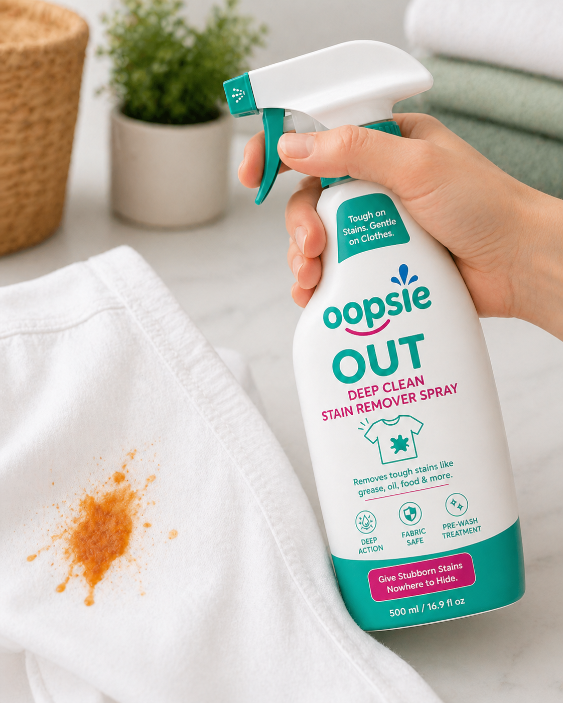 Oopsie Out – Deep Clean Stain Remover Spray